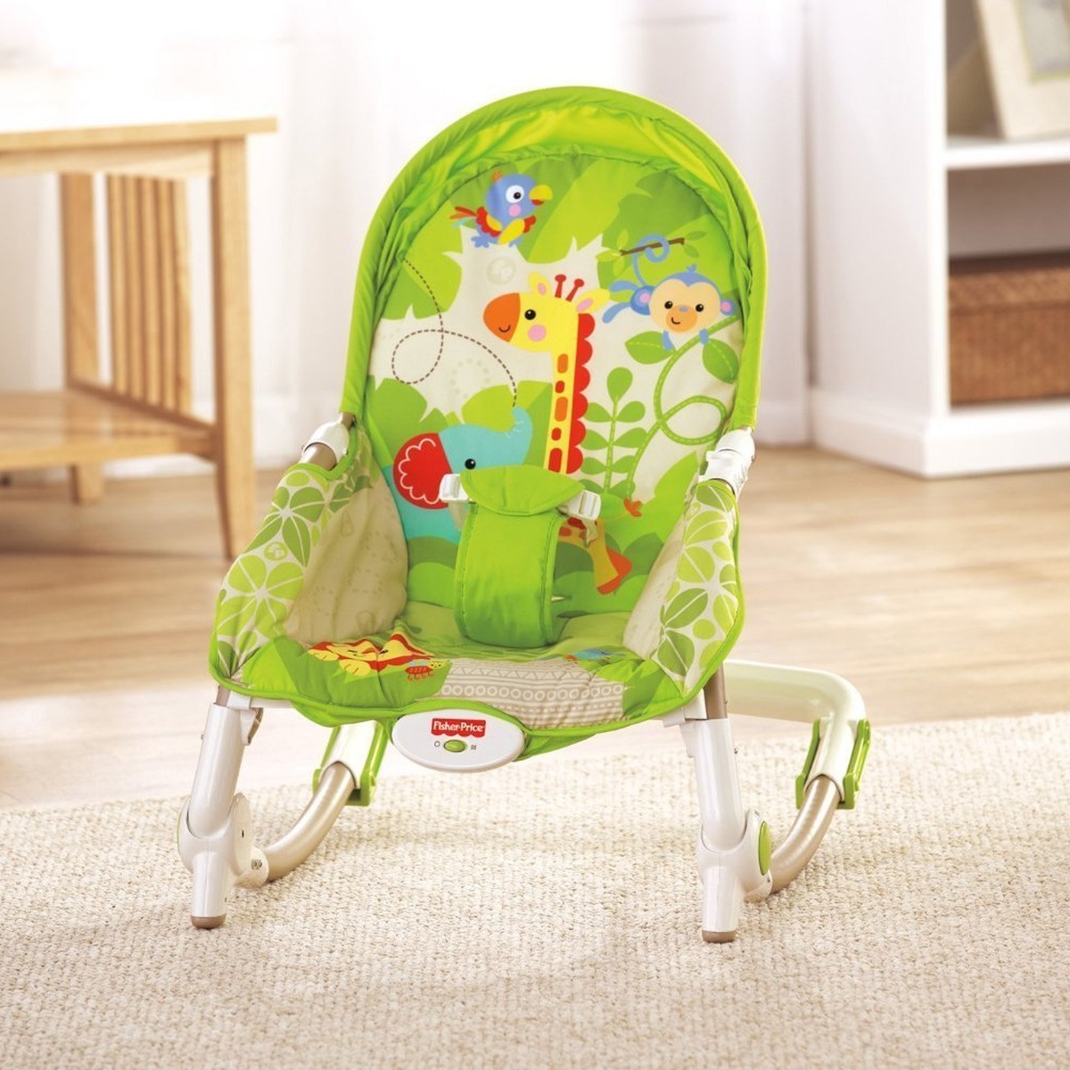Ghế rung Fisher Price - Rainforest Friends X7047 - hình 9