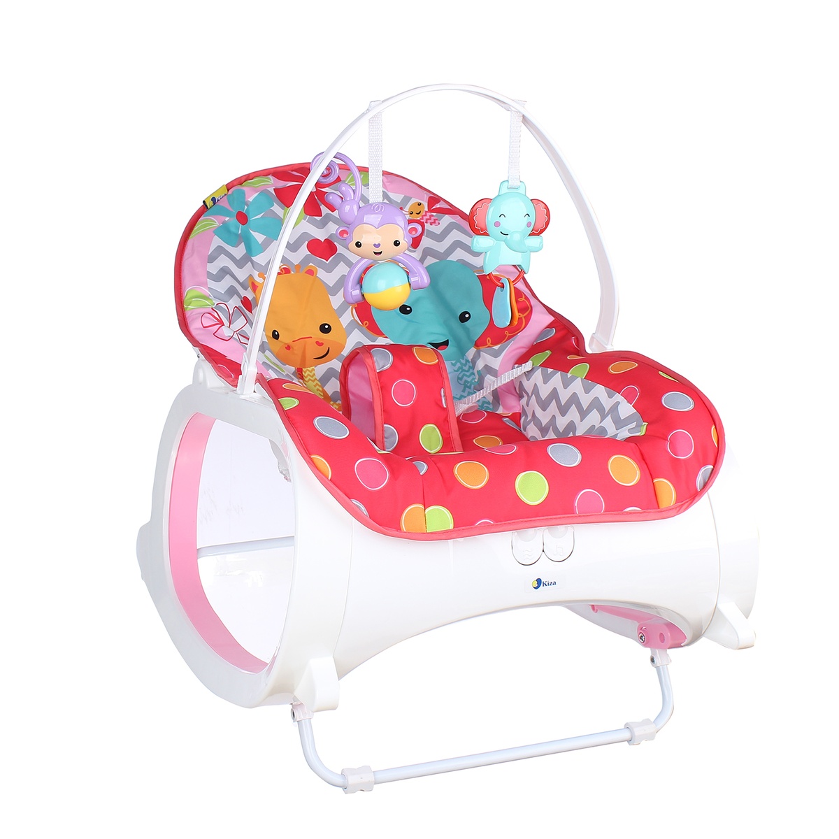 Ghế rung trẻ em Kiza Sweet Lullaby 889 (Xanh dương) - mặt phải