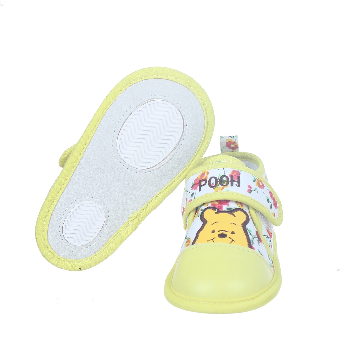 Giày tập đi in hình gấu Pooh Mamago MM11 - mặt phải