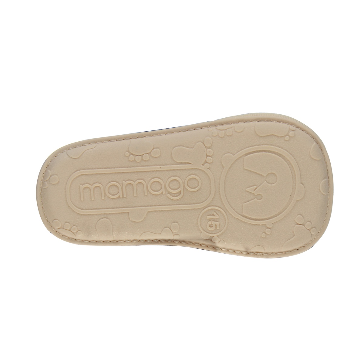 Giầy tập đi Mamago K13 hình Chuột Caro size 15 (Xanh) - góc nghiêng