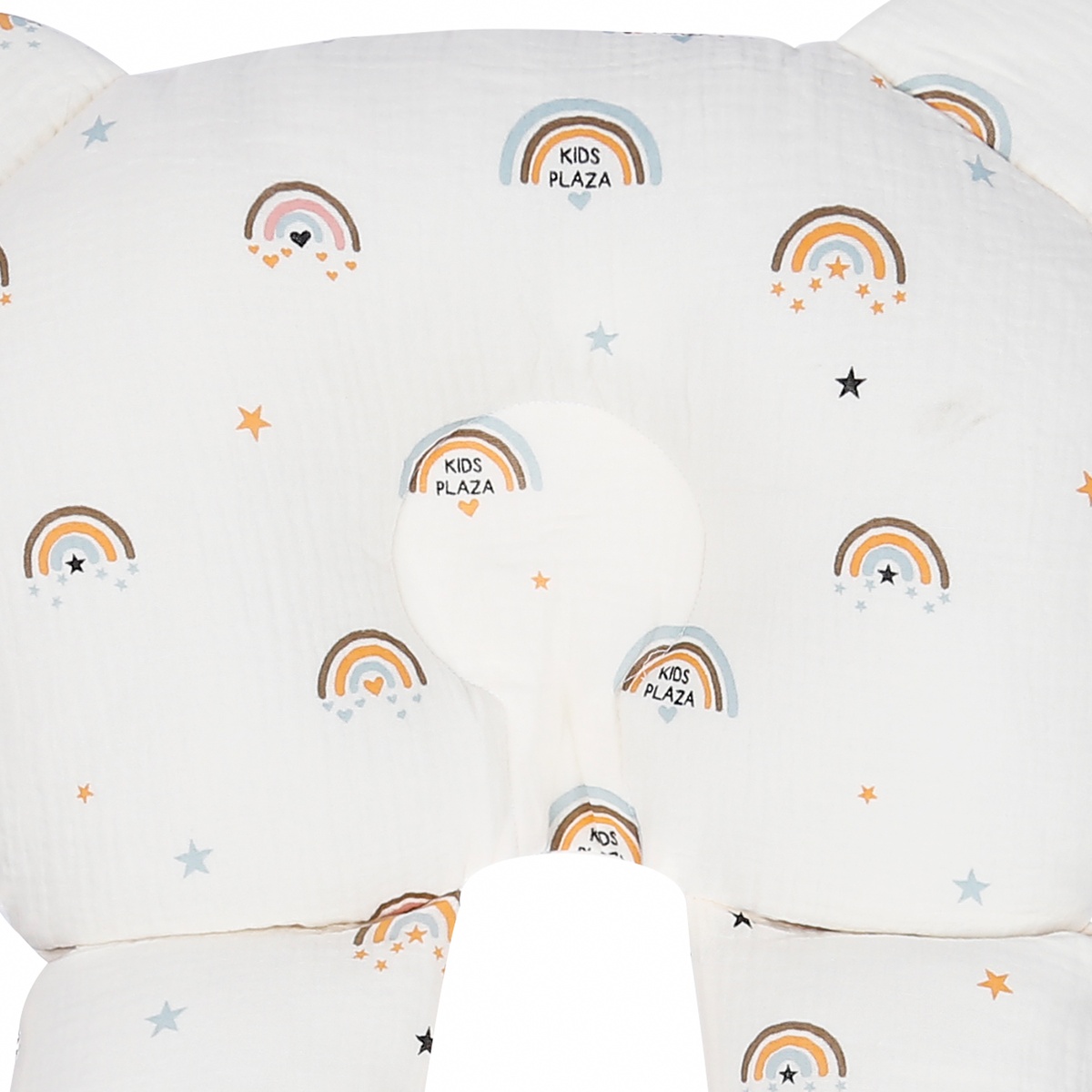 Gối đa năng KidsPlaza Muslin hình cầu vòng PG23 - mặt trái