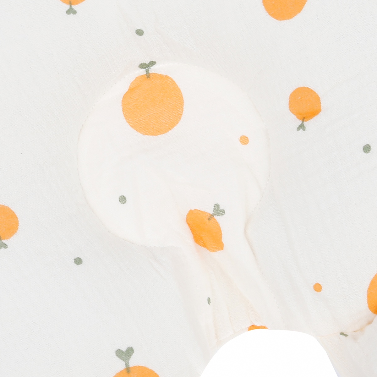 Gối đa năng KidsPlaza Muslin hình quả PG23 - mặt trái