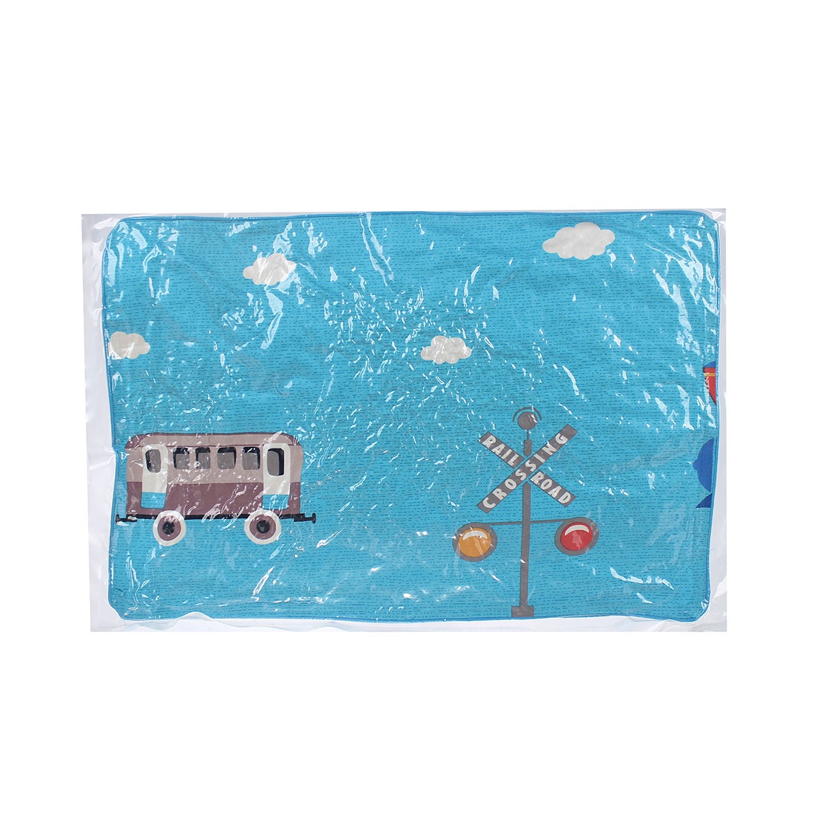 Gối lá đinh lăng Kiza 30x45cm - mặt sau
