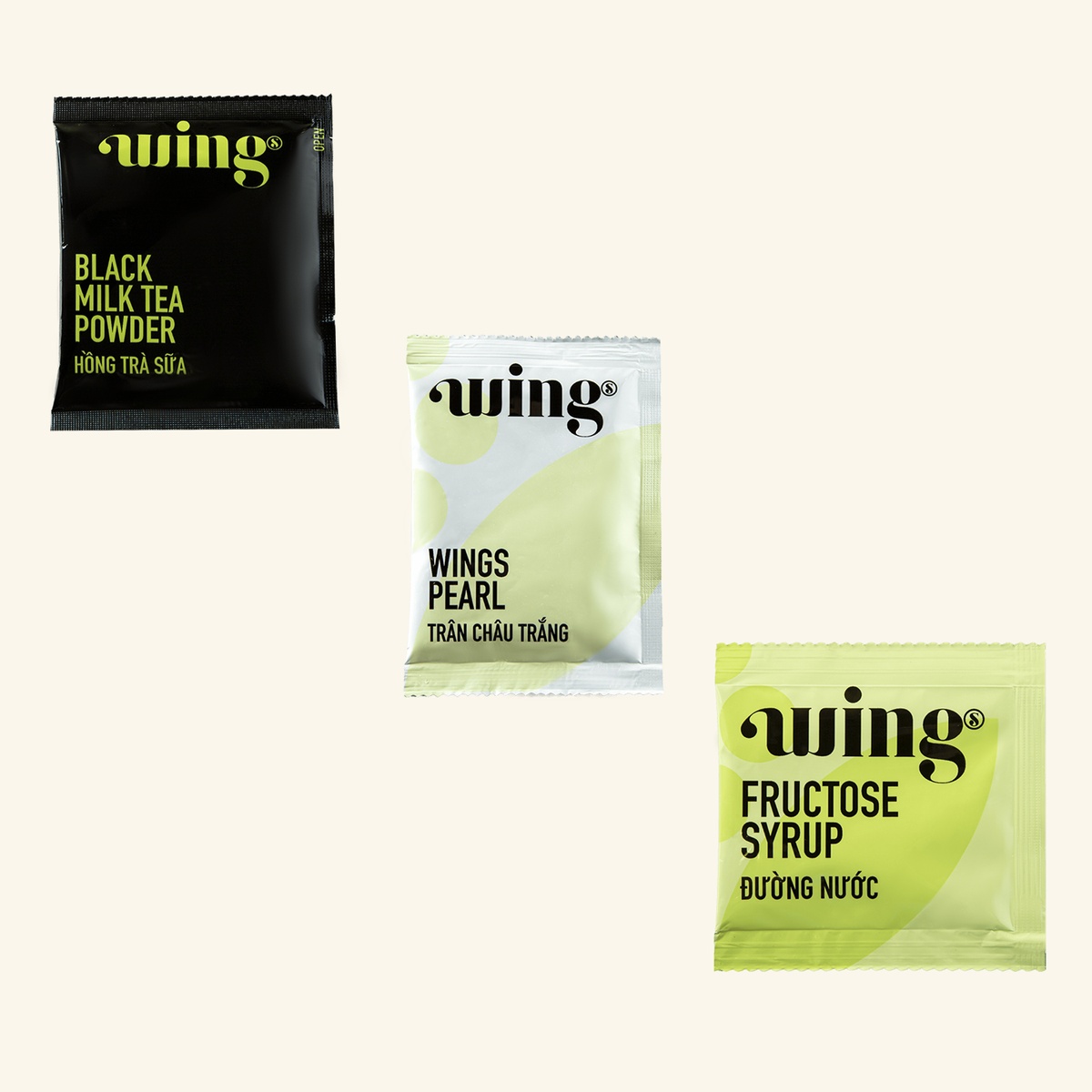 Hồng trà sữa Wings dạng hộp (5 set) - mặt sau