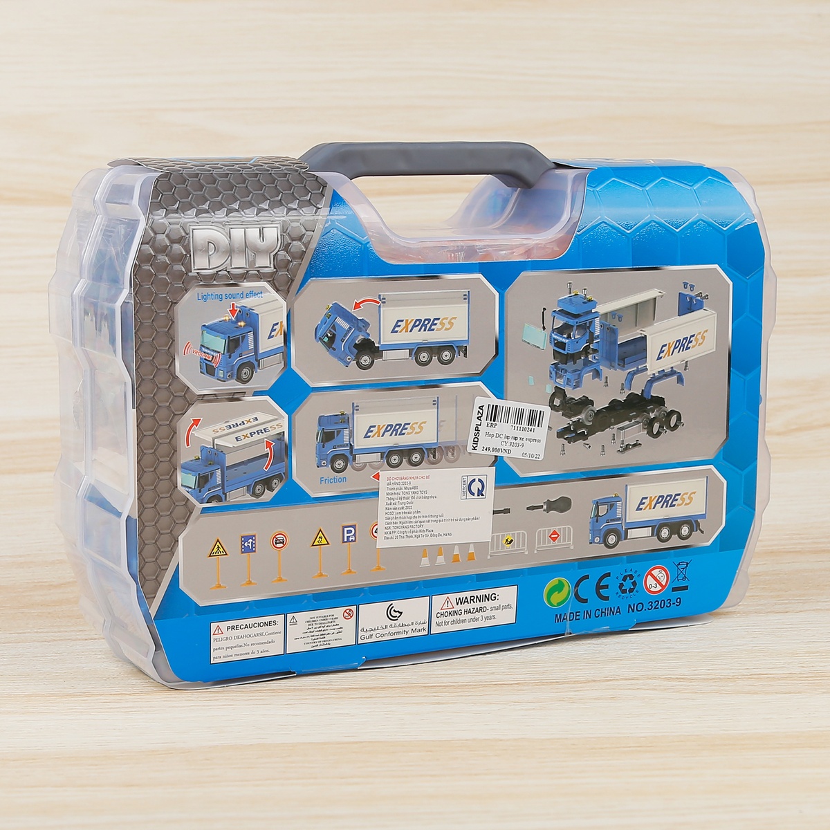 Hộp đồ chơi lắp ráp xe Express CY.3203-9 - mặt phải