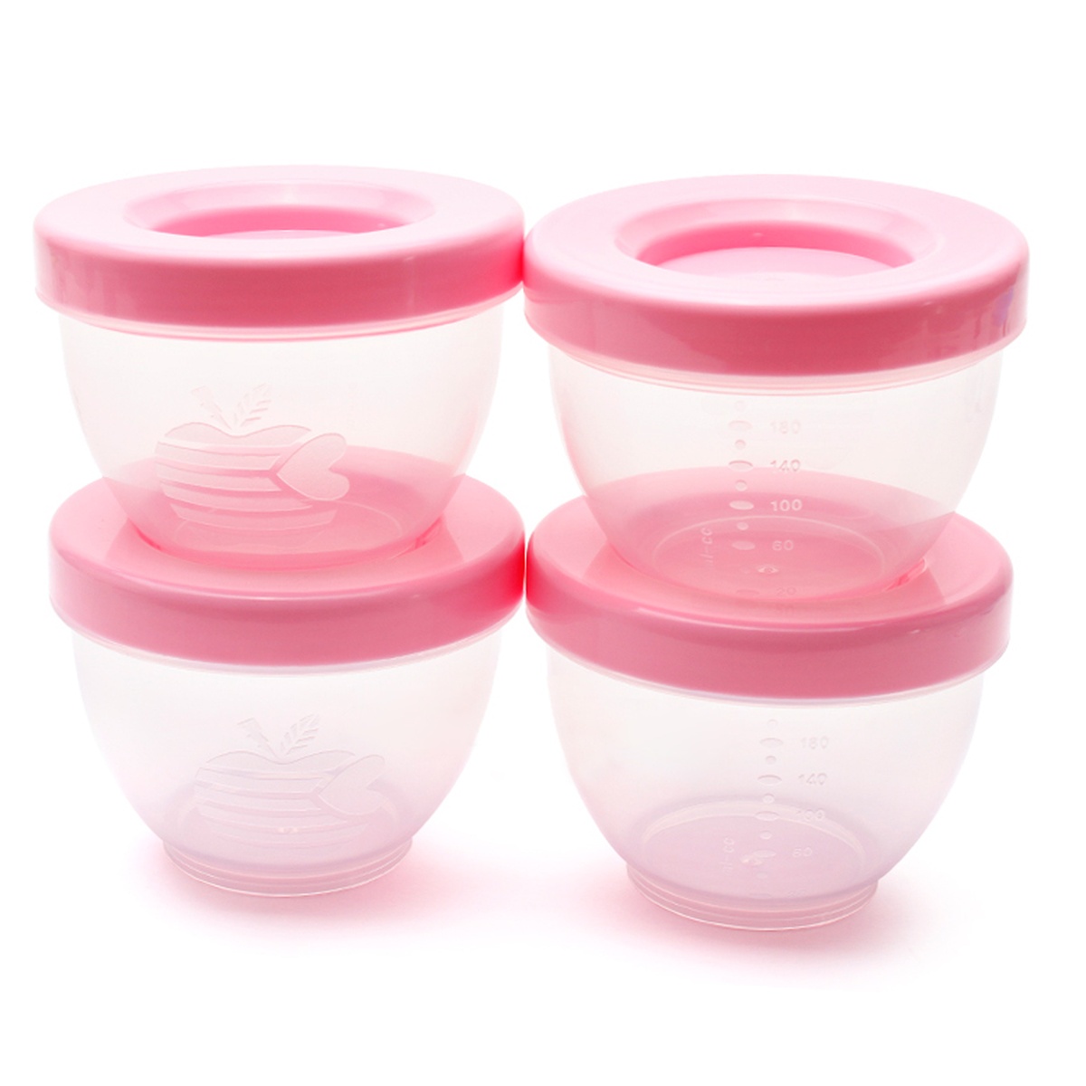 Hộp đựng thức ăn BabyOne  - mặt trái