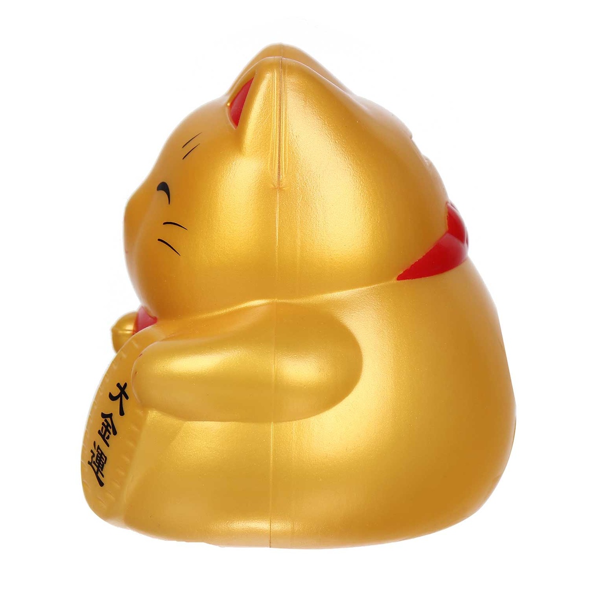 Hộp đựng tiền mèo thần tài CY.1306 - góc nghiêng