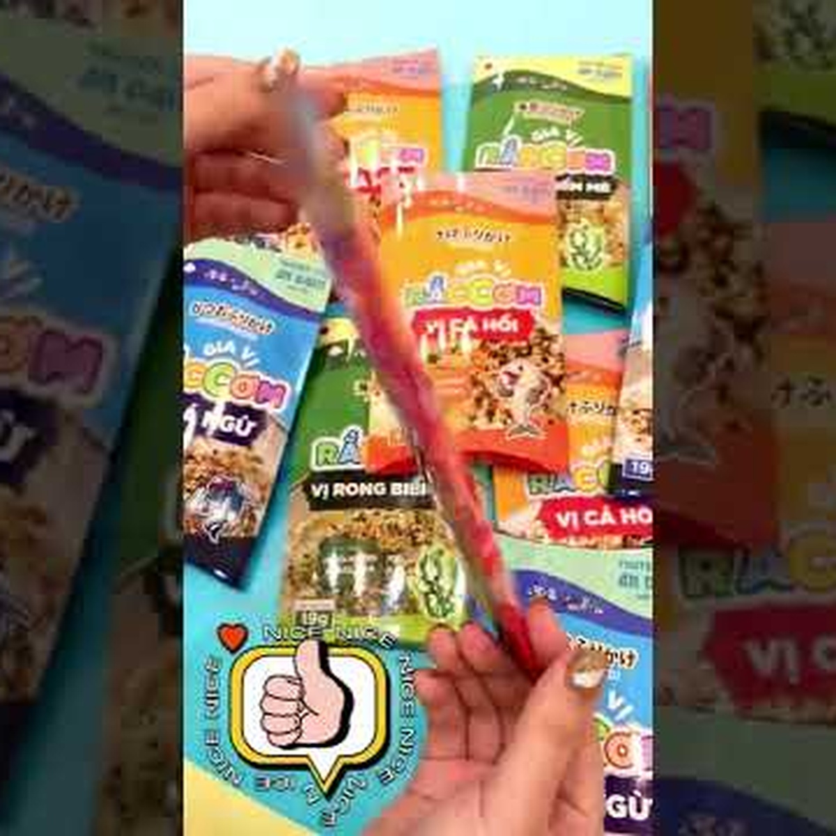 Gia vị rắc cơm Thuyền Xưa vị tôm 19g 1Y - video