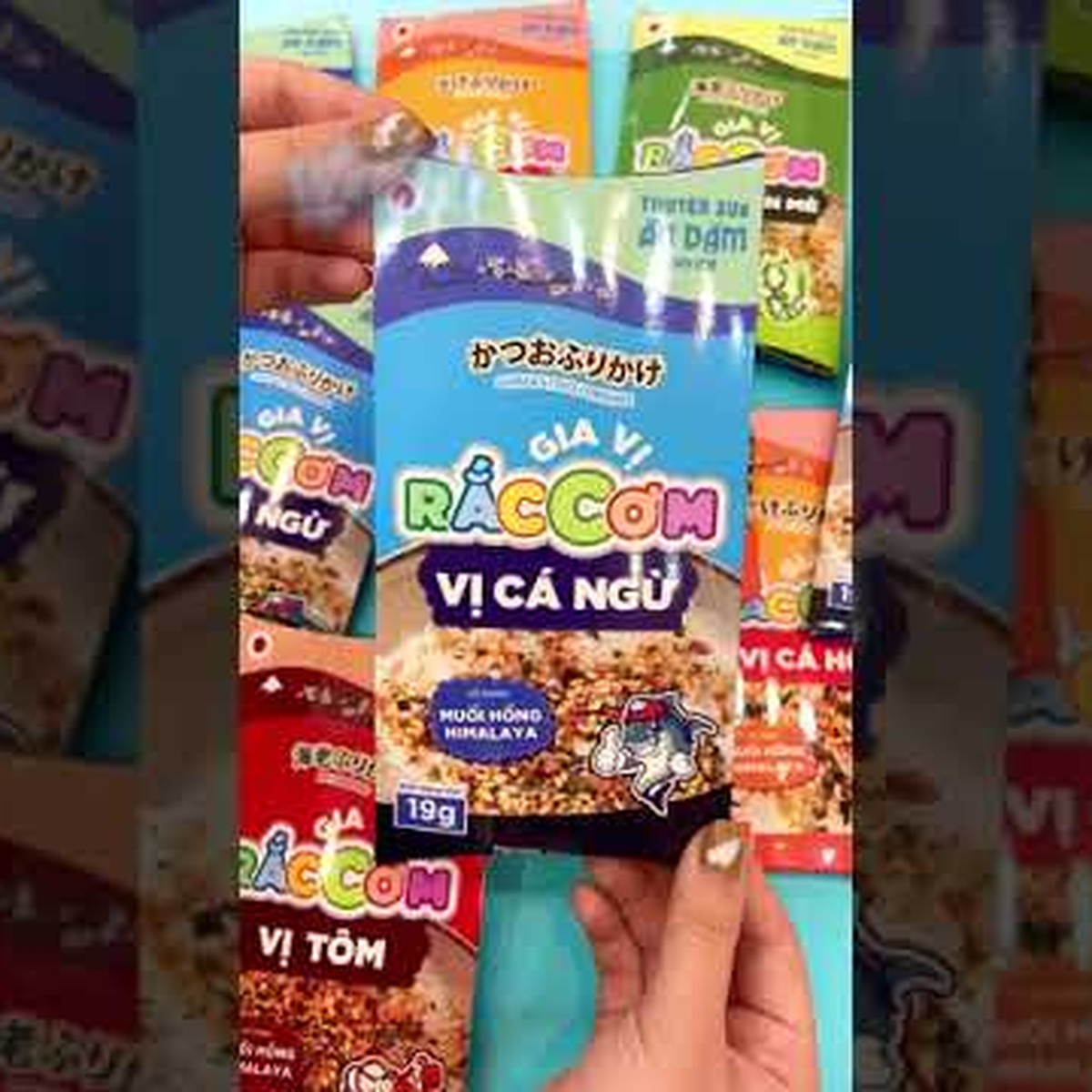 Gia vị rắc cơm Thuyền Xưa vị cá ngừ 19g 1Y - video