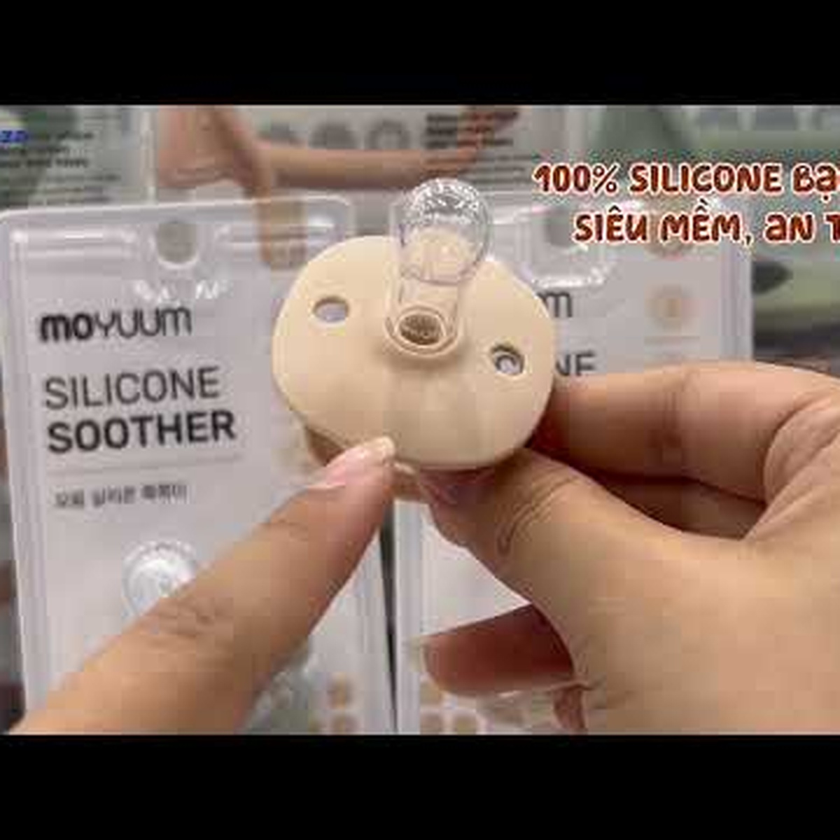 Ty ngậm Moyuum size 2 (Be) - video