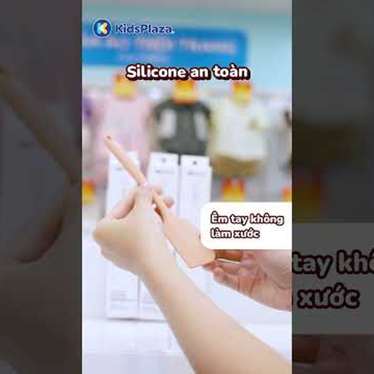 Phới dẹt silicone Moyuum Spatula Premium (Đỏ cam) - video