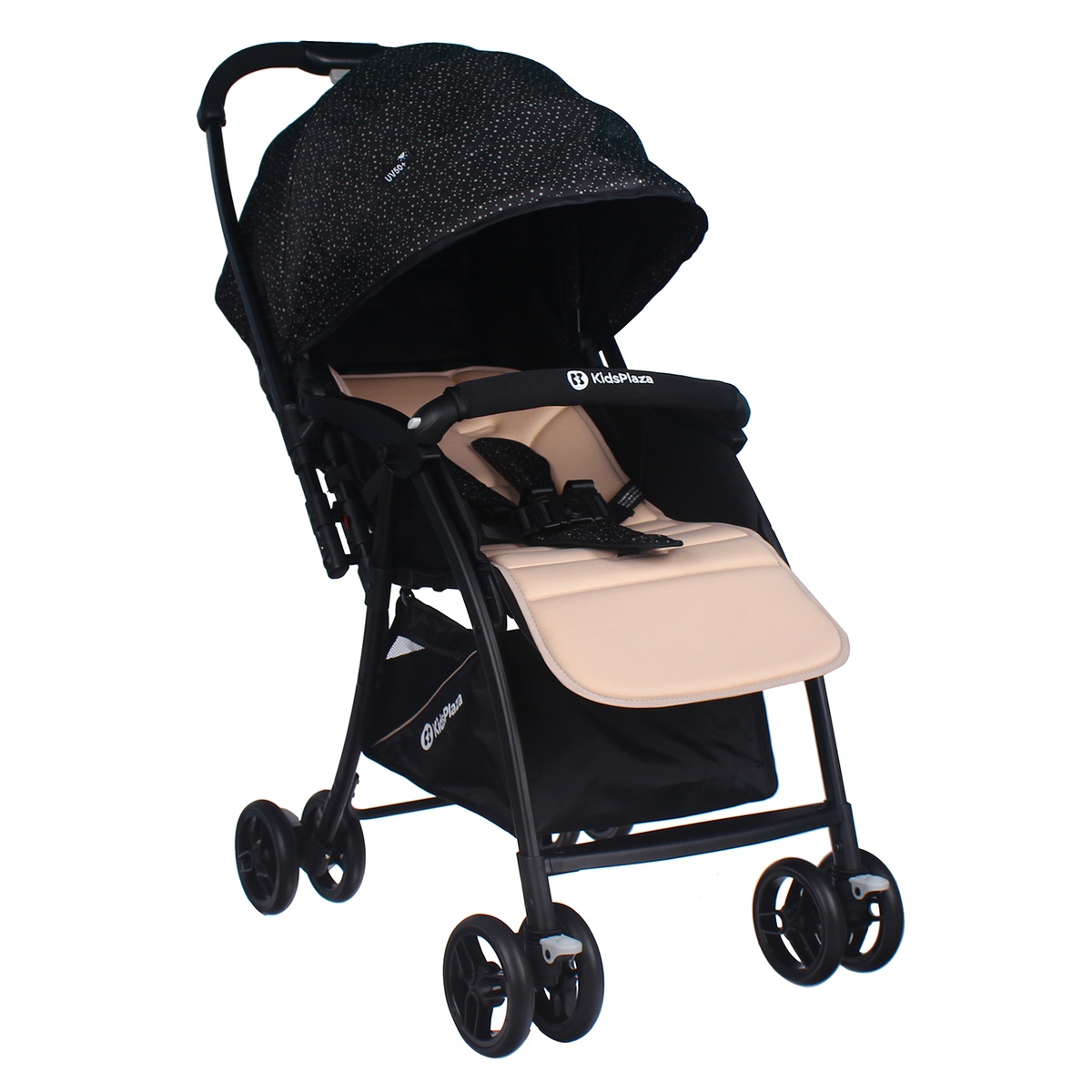 Xe đẩy cho bé KidsPlaza Compact 319 Linen (Màu Đen)