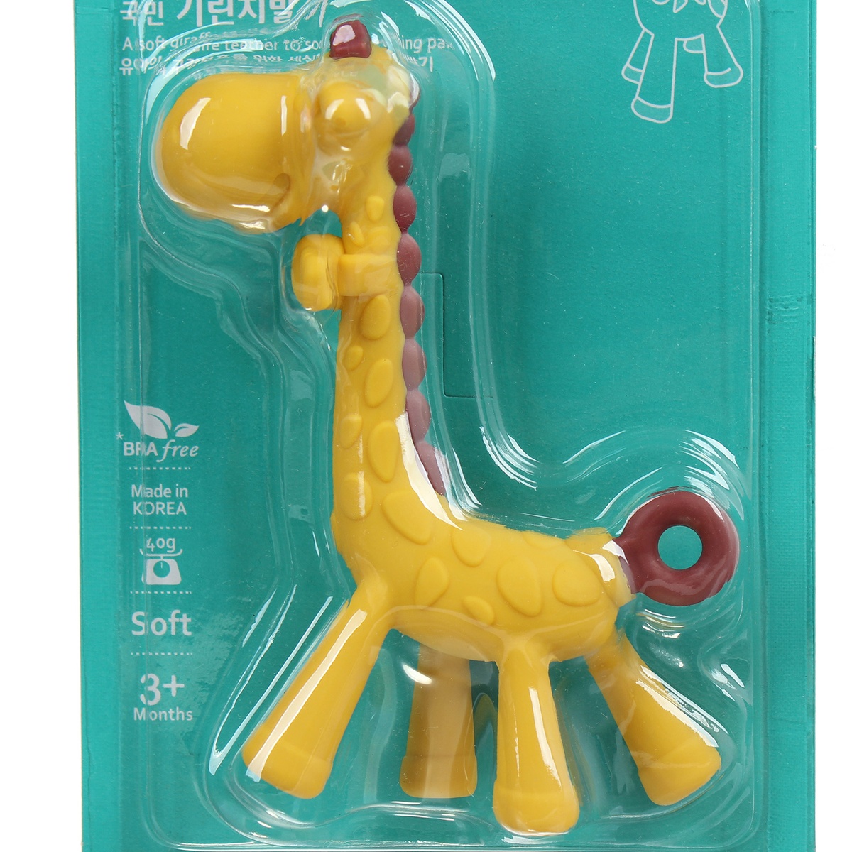 Cắn răng hình chú hươu cao cổ Ange AG.33 - mặt phải