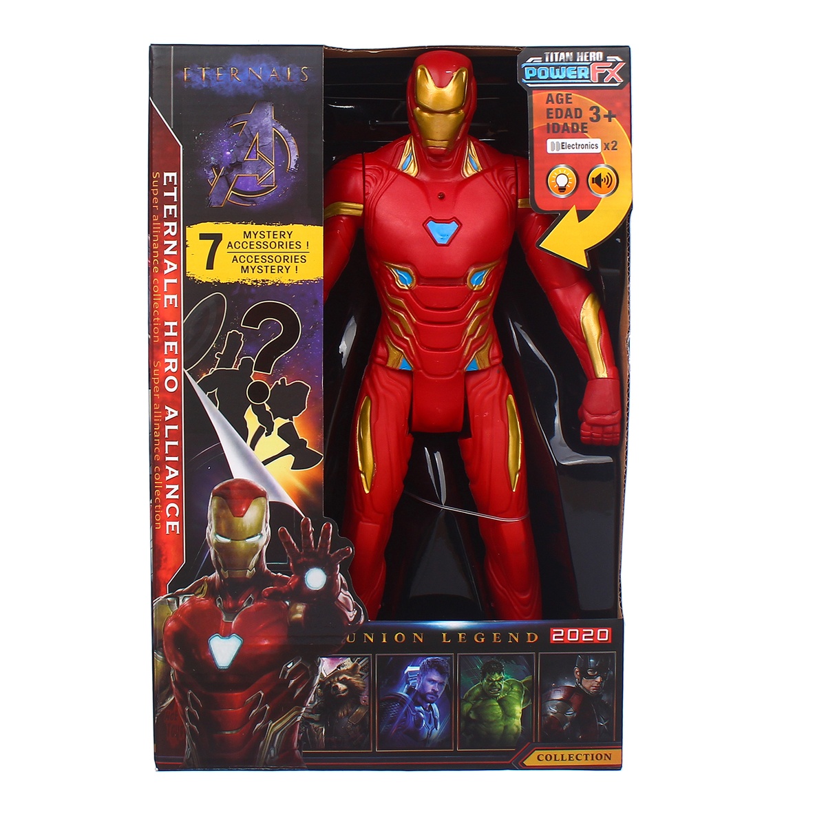 Đồ chơi siêu nhân anh hùng Avenger IM.LK4005 - mặt phải