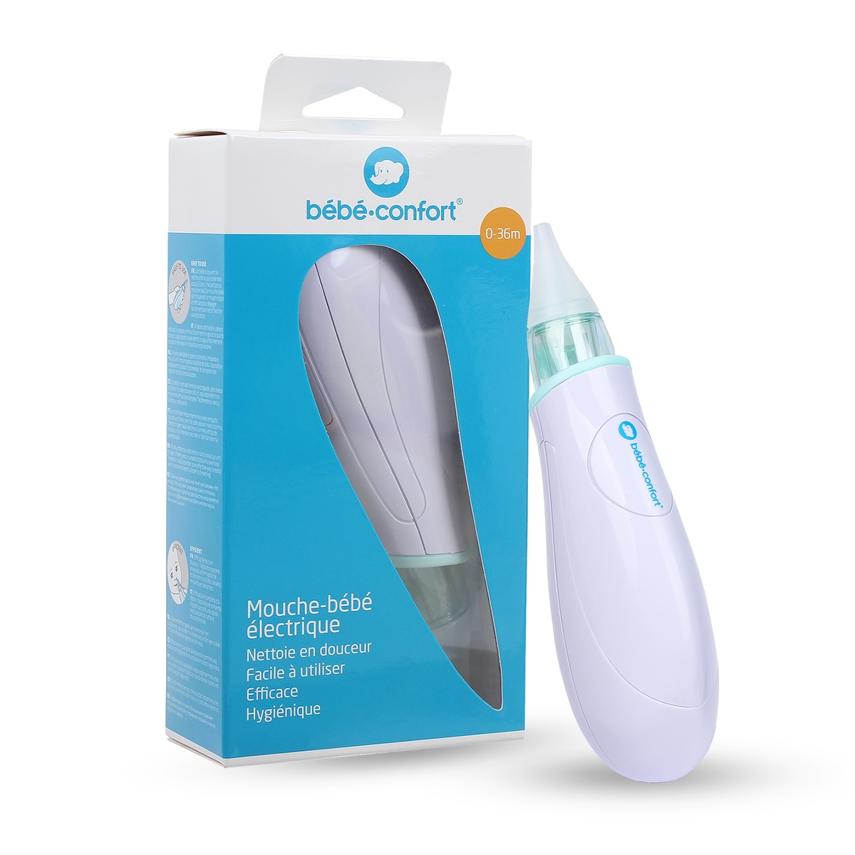 Máy hút mũi điện tử Bebe Confort - mặt phải