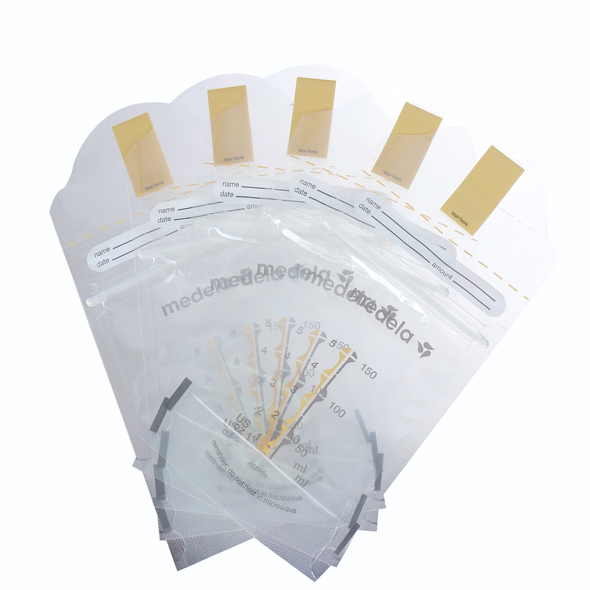 Bộ trữ sữa Medela - mặt phải