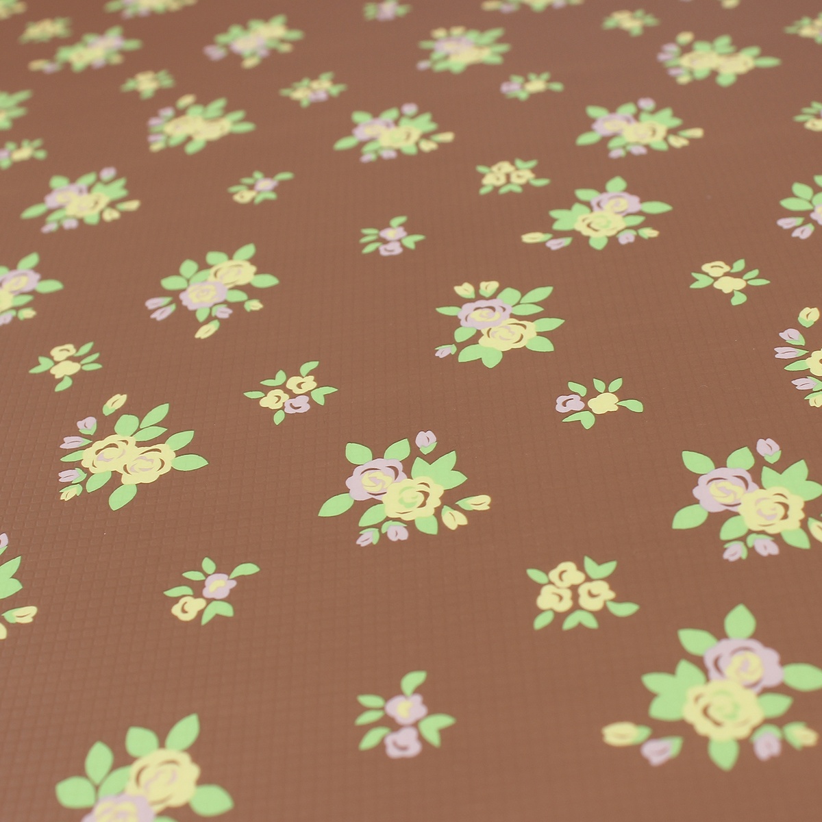 Thảm ghép KIZA Brown Flower - mặt sau