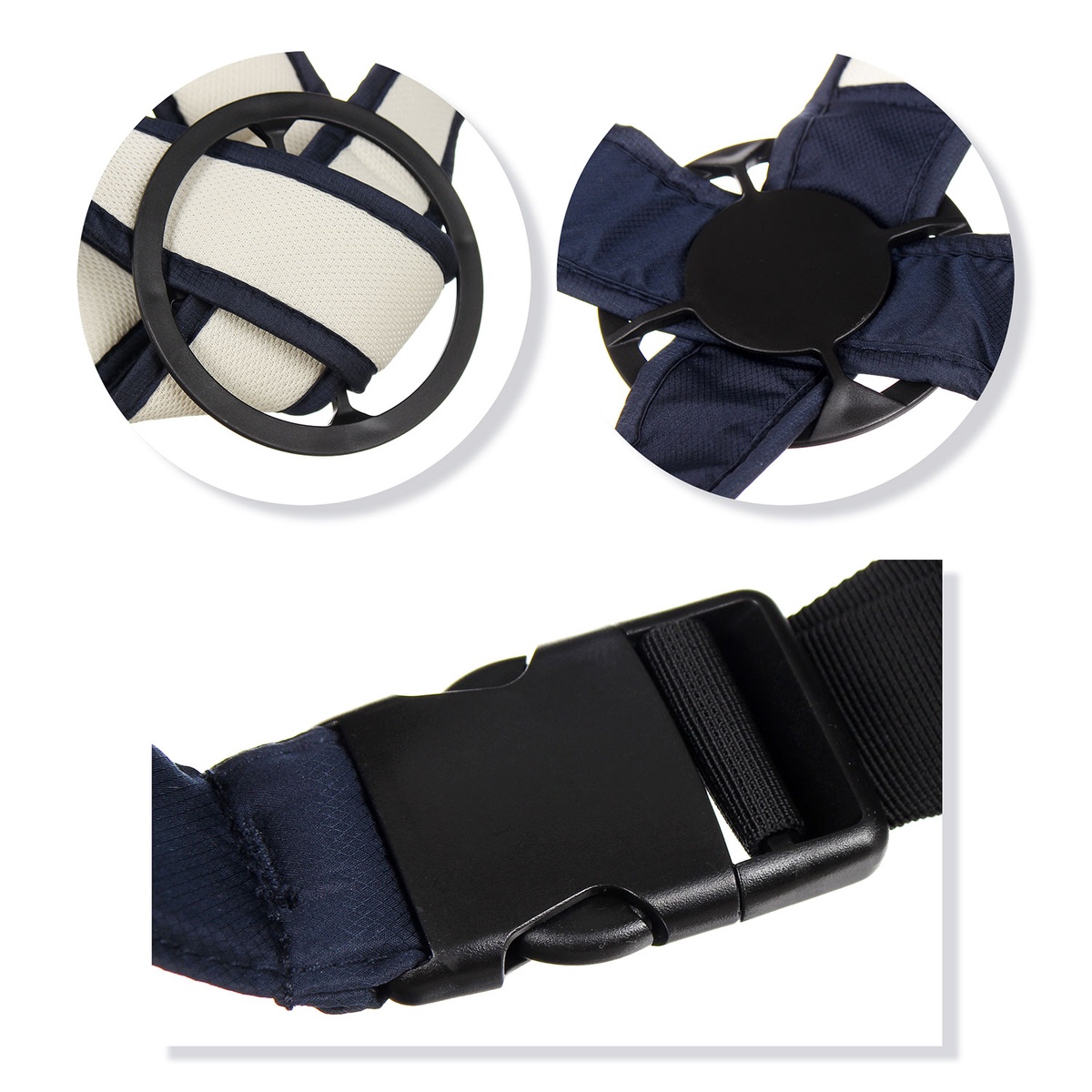 Địu cho bé Kiza 2 tư thế cao cấp - hình 9