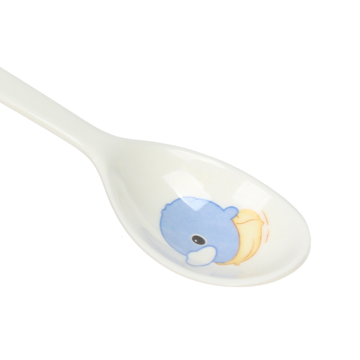 Thìa ăn dặm Melamine cho bé Kuku KU3006 - mặt phải