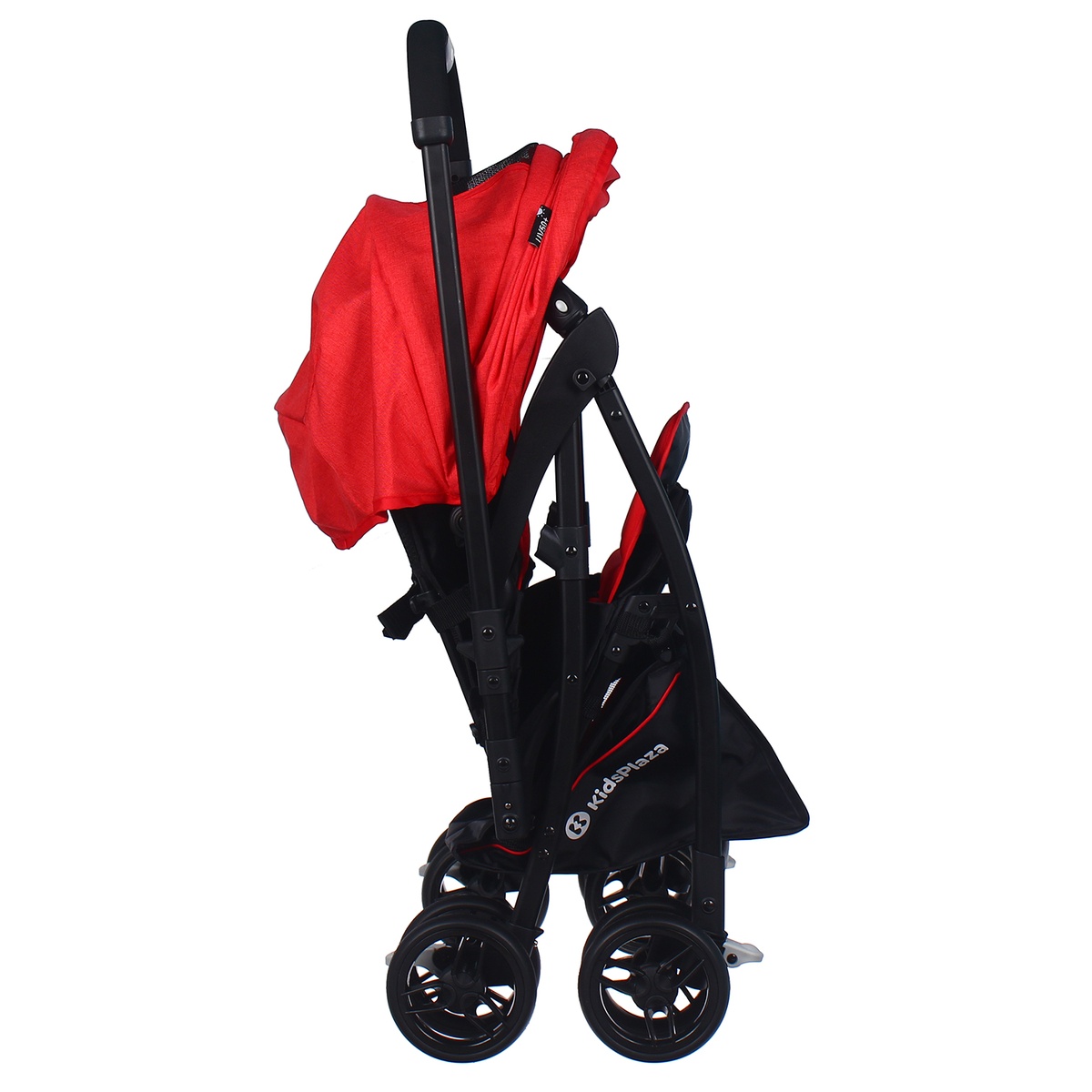 Xe đẩy cho bé KidsPlaza Compact 319 Linen Premium (Đỏ) - góc nghiêng