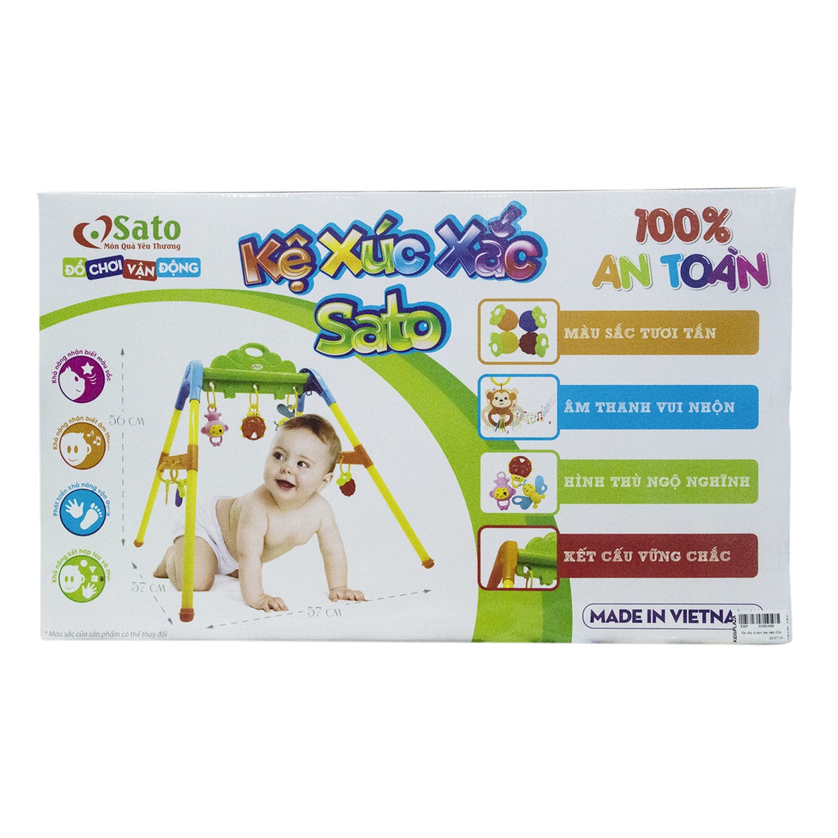 Kệ chữ A xúc xắc Sato.034 - góc nghiêng