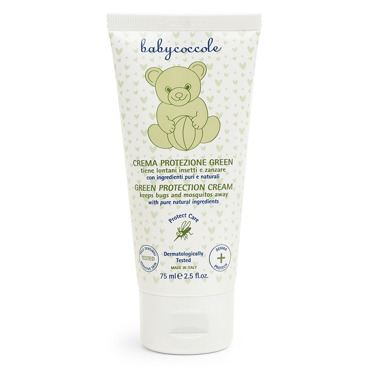 Kem chống muỗi Babycoccole 75ml 0M+ - mặt phải