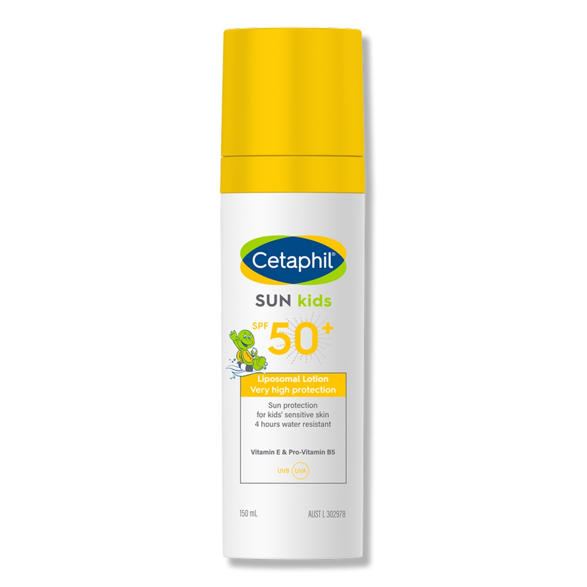 Kem chống nắng cho bé Cetaphil Sun Kids 150ml (6M+) - mặt trái
