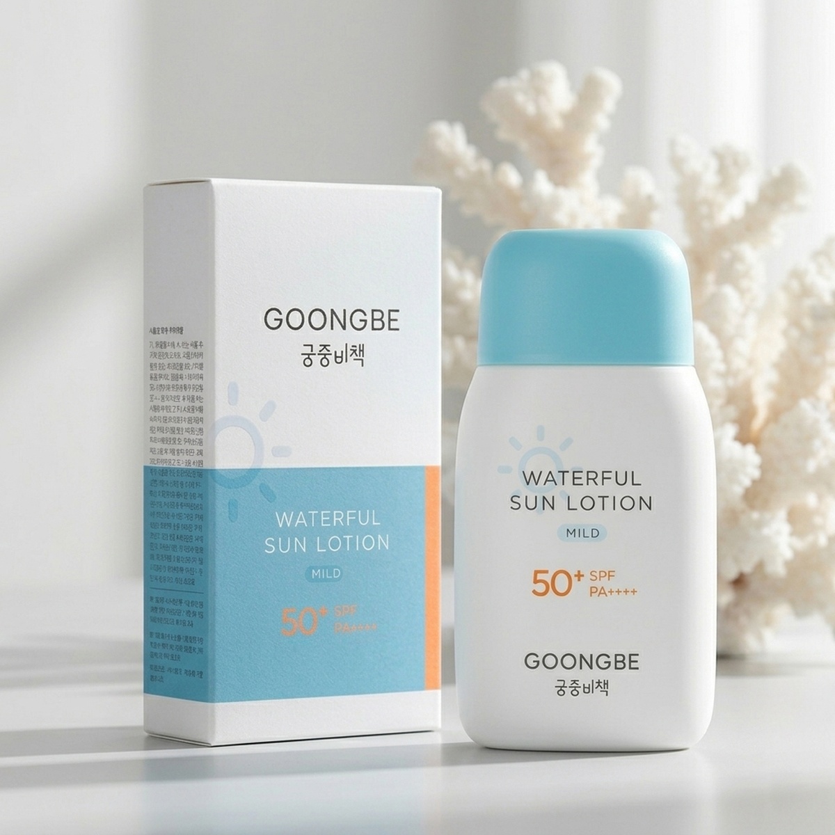 Kem chống nắng Goongbe SPF50+ 80g (6M+) - mặt phải