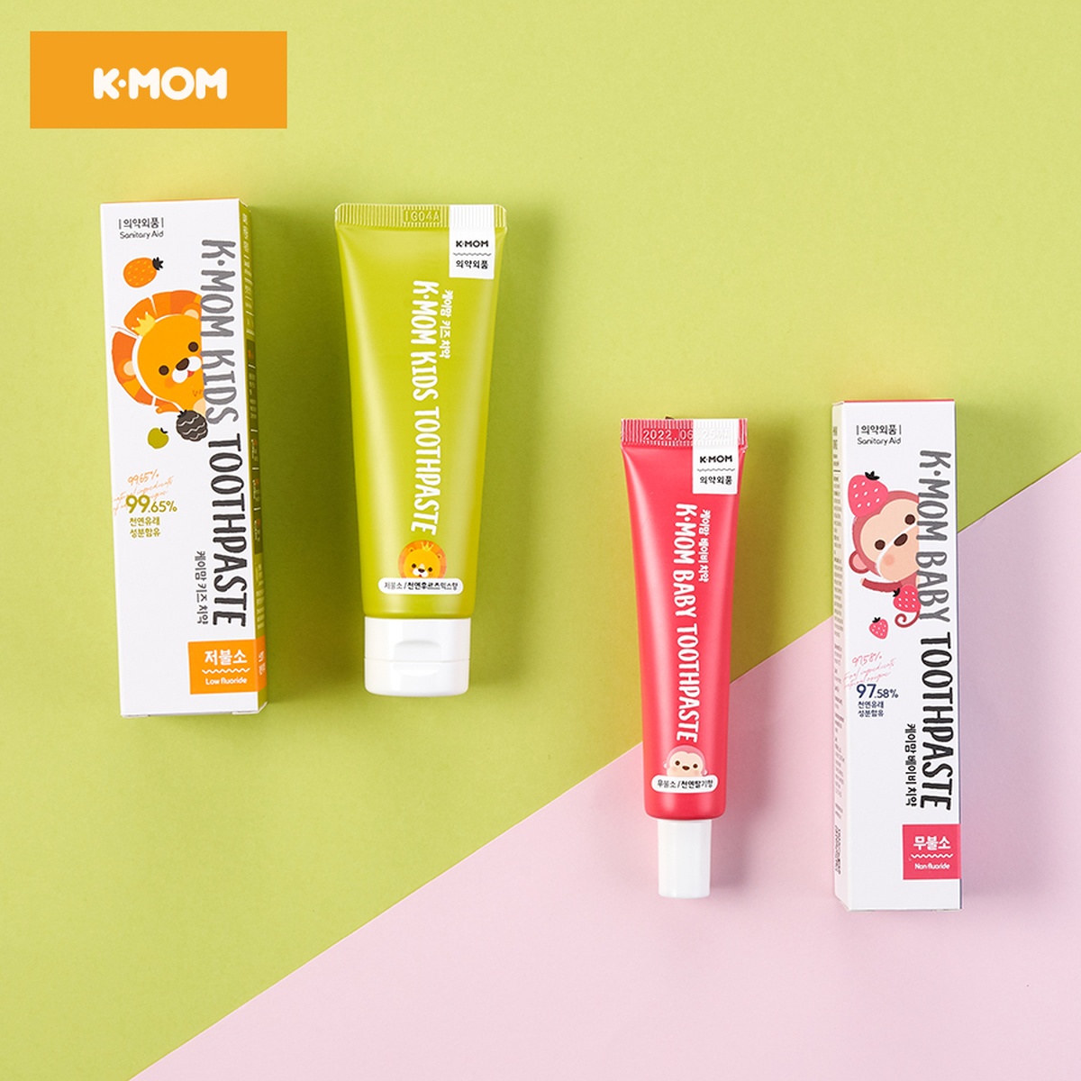 Kem Đánh Răng Trẻ Em Không Chứa Flouride K-Mom KM13593 6-36M - hình 6