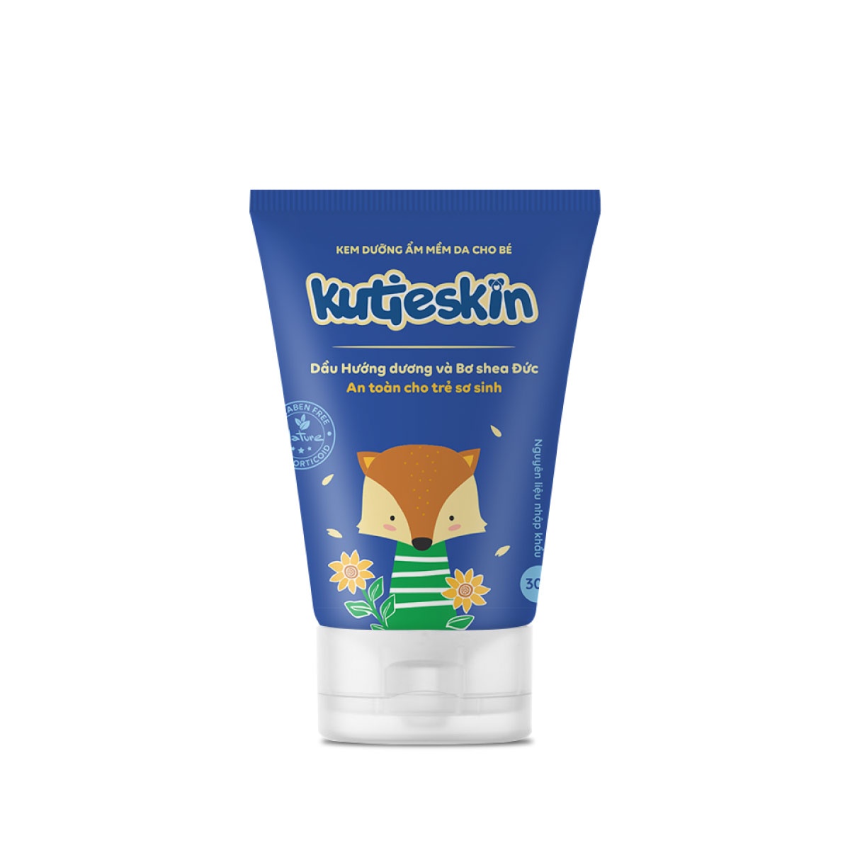 Kem dưỡng ẩm cho bé Kutieskin 30g - mặt trái