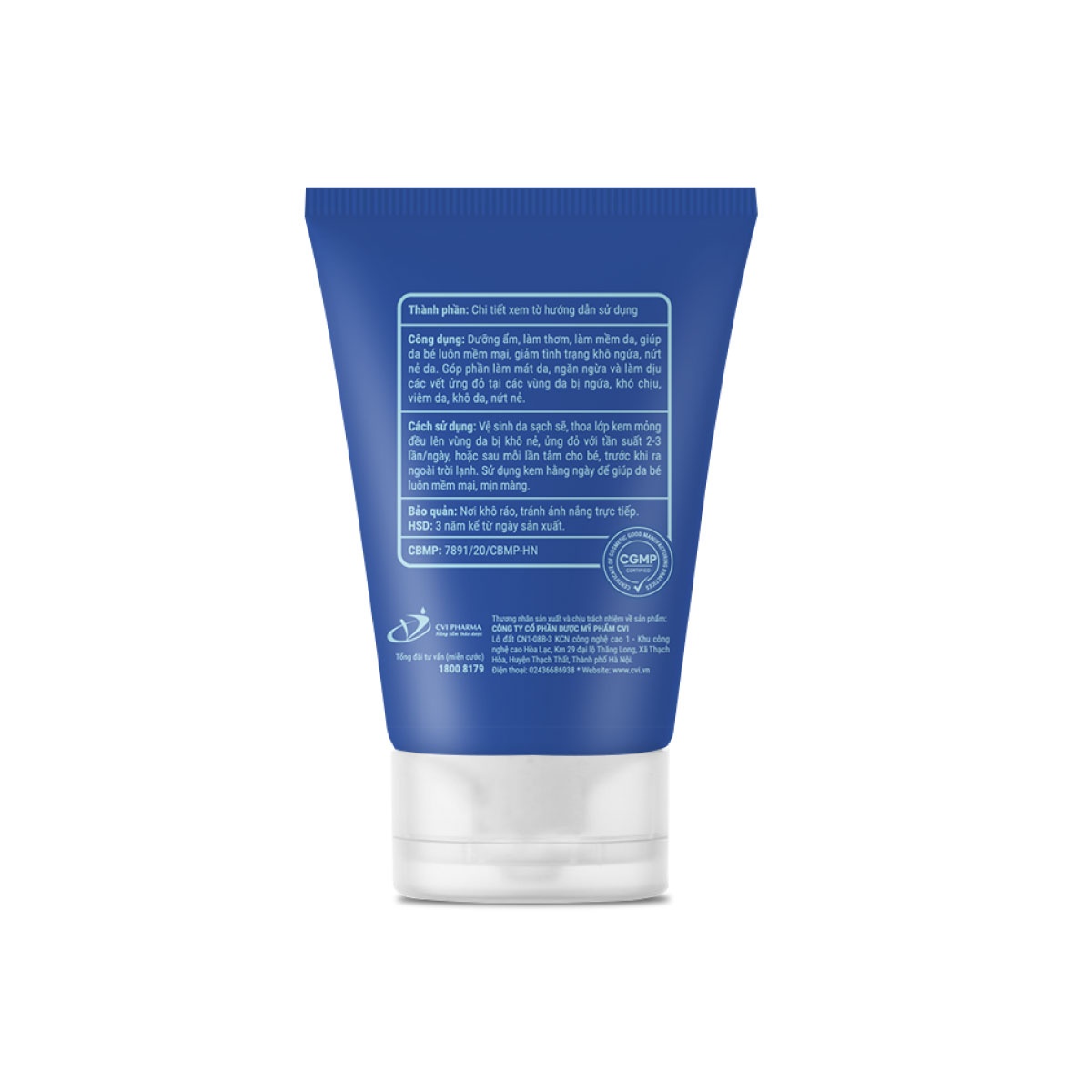 Kem dưỡng ẩm cho bé Kutieskin 30g - mặt phải