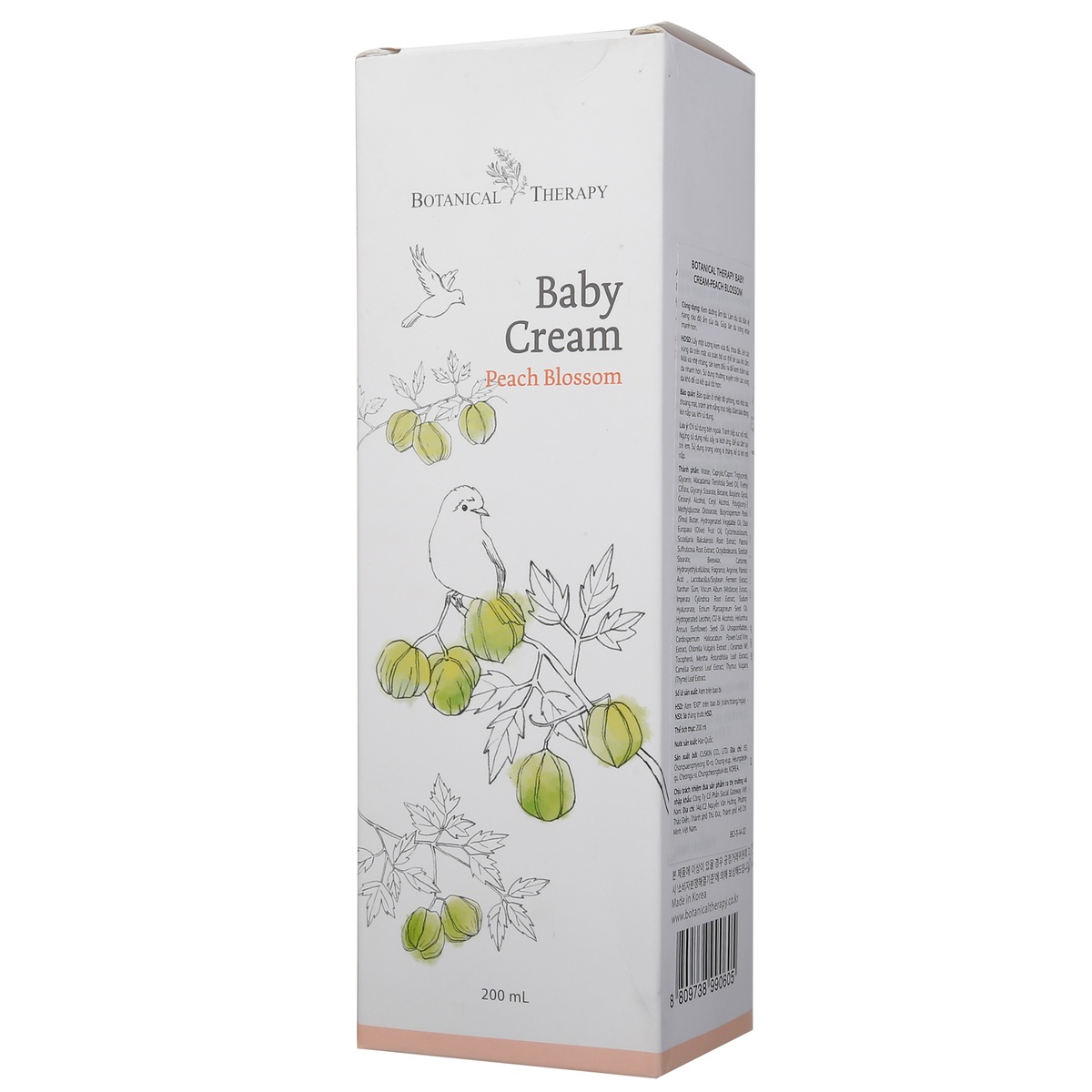 Kem dưỡng da hoa anh đào B.Therapy 200ml - mặt phải
