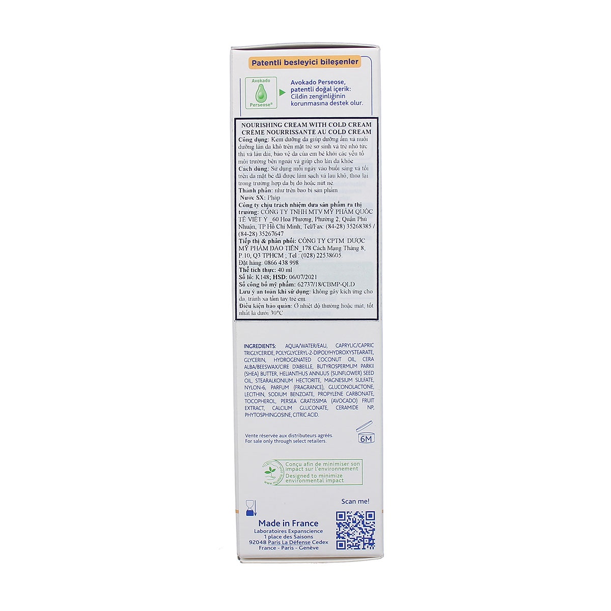 Kem dưỡng da Mustela 40ml - hình 6