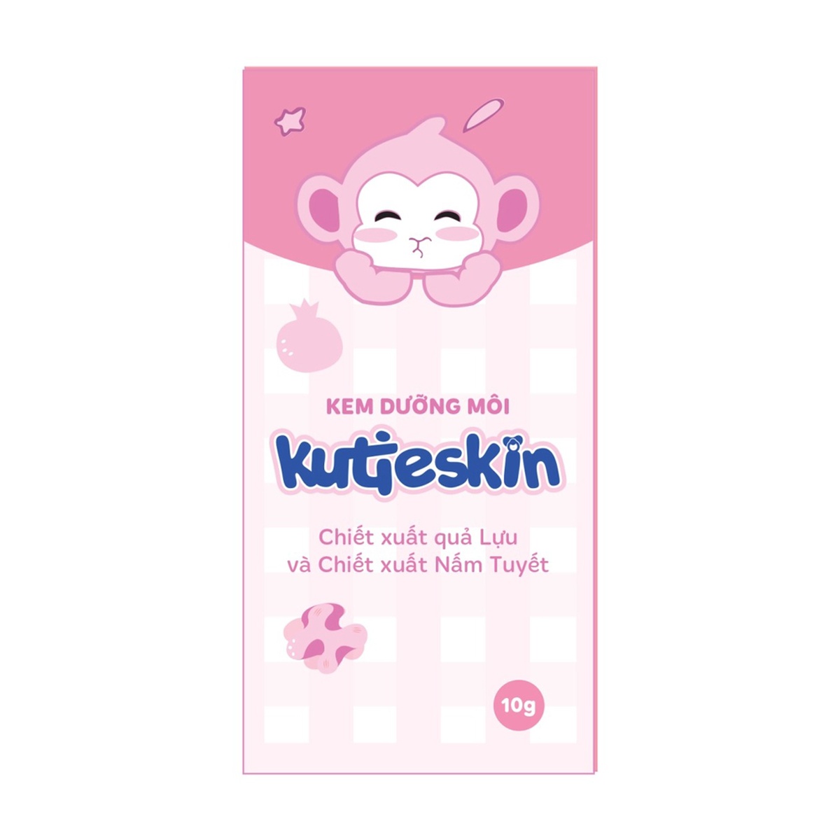 Kem dưỡng môi cho bé Kutieskin 10g - mặt phải