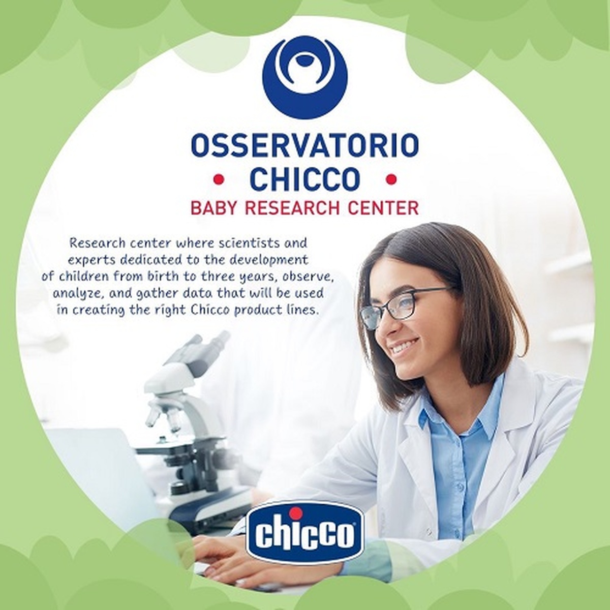 Kem hăm ba tác động Chicco 0M+ 100ml - mặt sau
