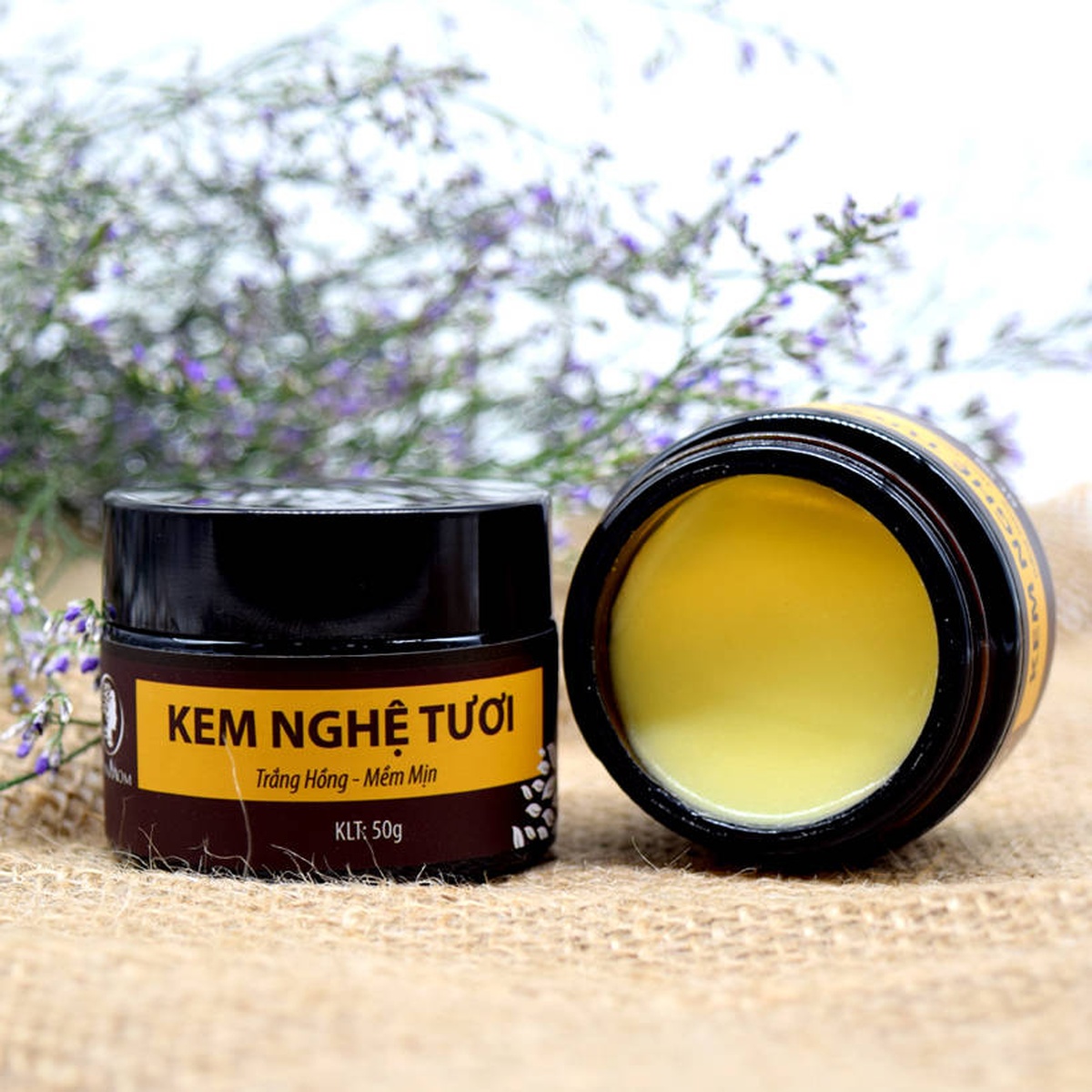 Kem nghệ tươi WonMom 50g M006 - mặt phải
