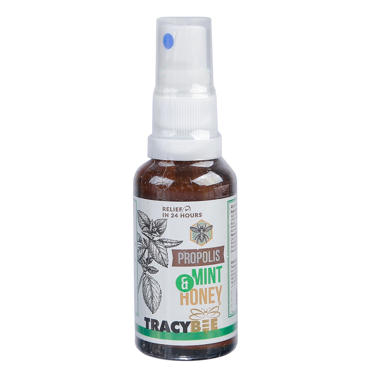 Keo ong Tracybee vị bạc hà trị viêm họng 30ml - hình 7