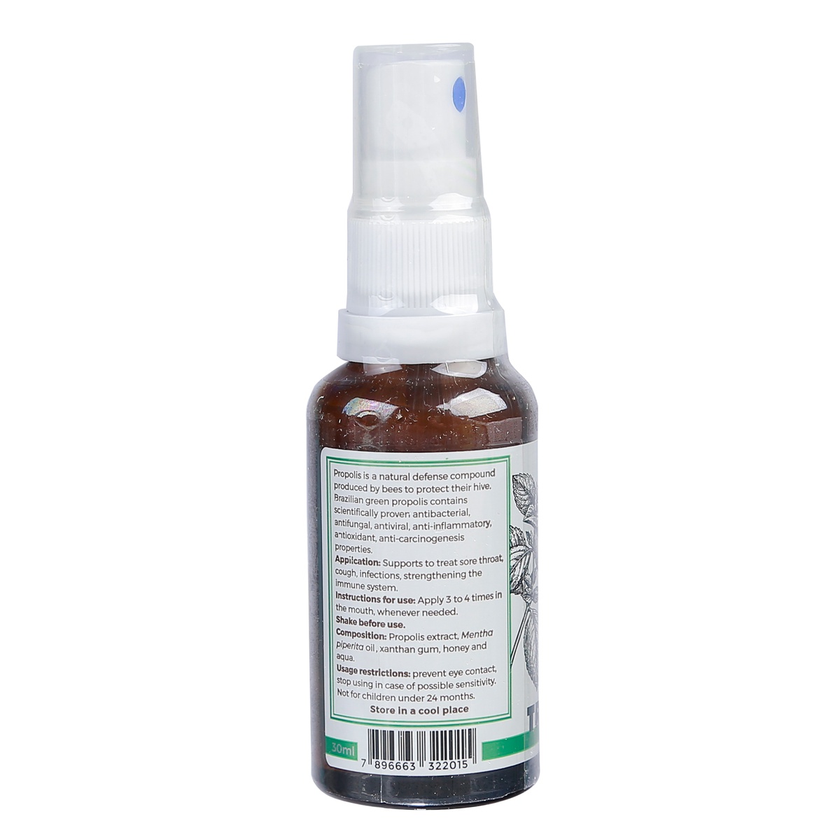 Keo ong Tracybee vị bạc hà trị viêm họng 30ml - hình 9