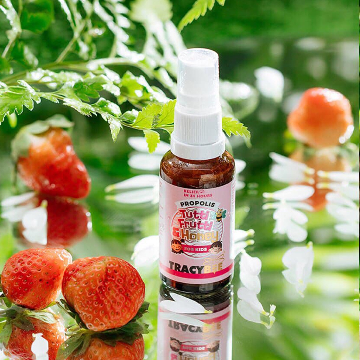 Keo ong Tracybee vị trái cây trị viêm họng 30ml - hình 15