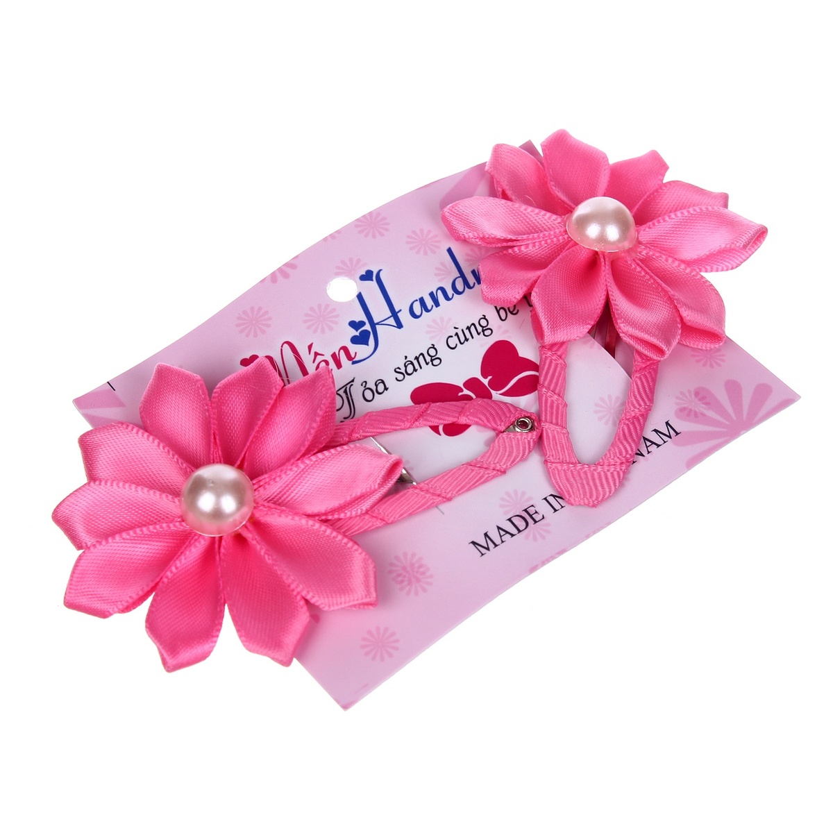 Kép tóc hoa Handmade - hình 6
