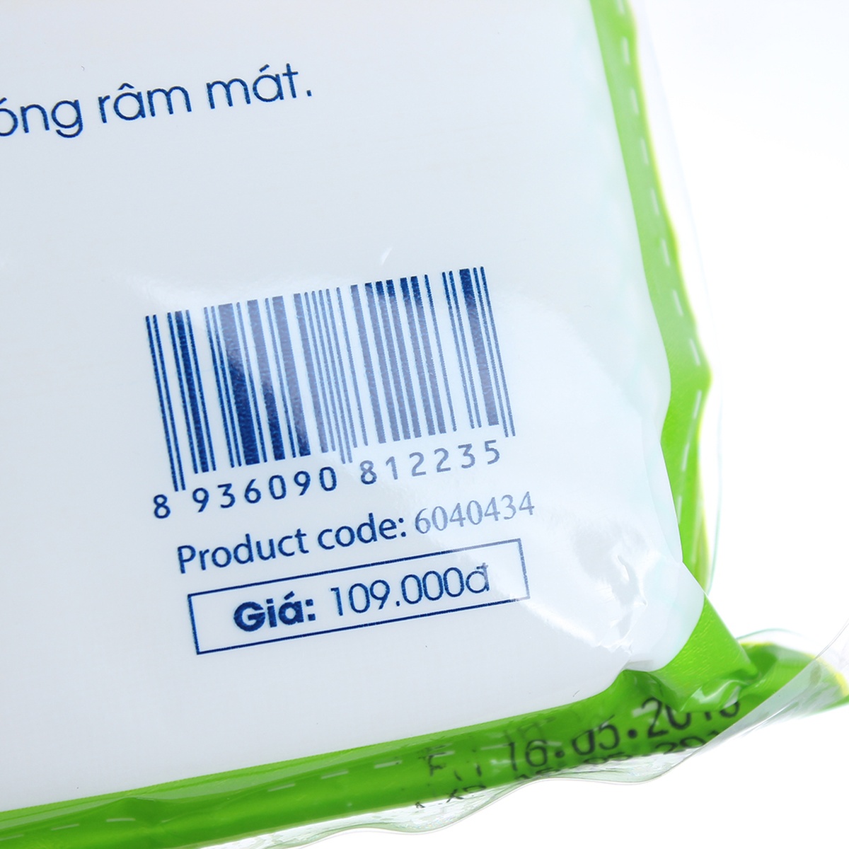 Khăn sữa xuất Nhật Mamago - mặt sau