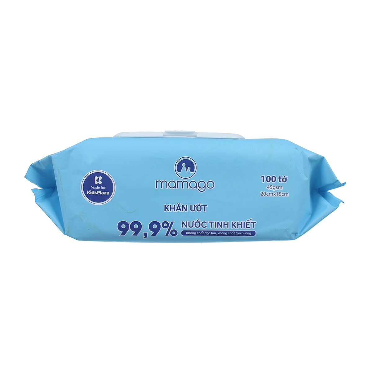 Khăn ướt tinh khiết Mamago 100pcs MMG - mặt trái