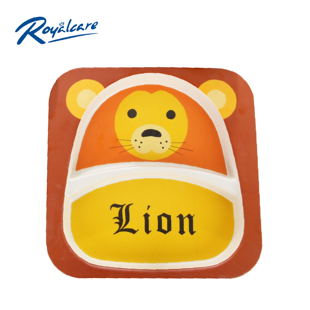 Khay ăn dặm chia hai ngăn Bamboo RoyalCare D7006 (Màu ngẫu nhiên) - mặt trái