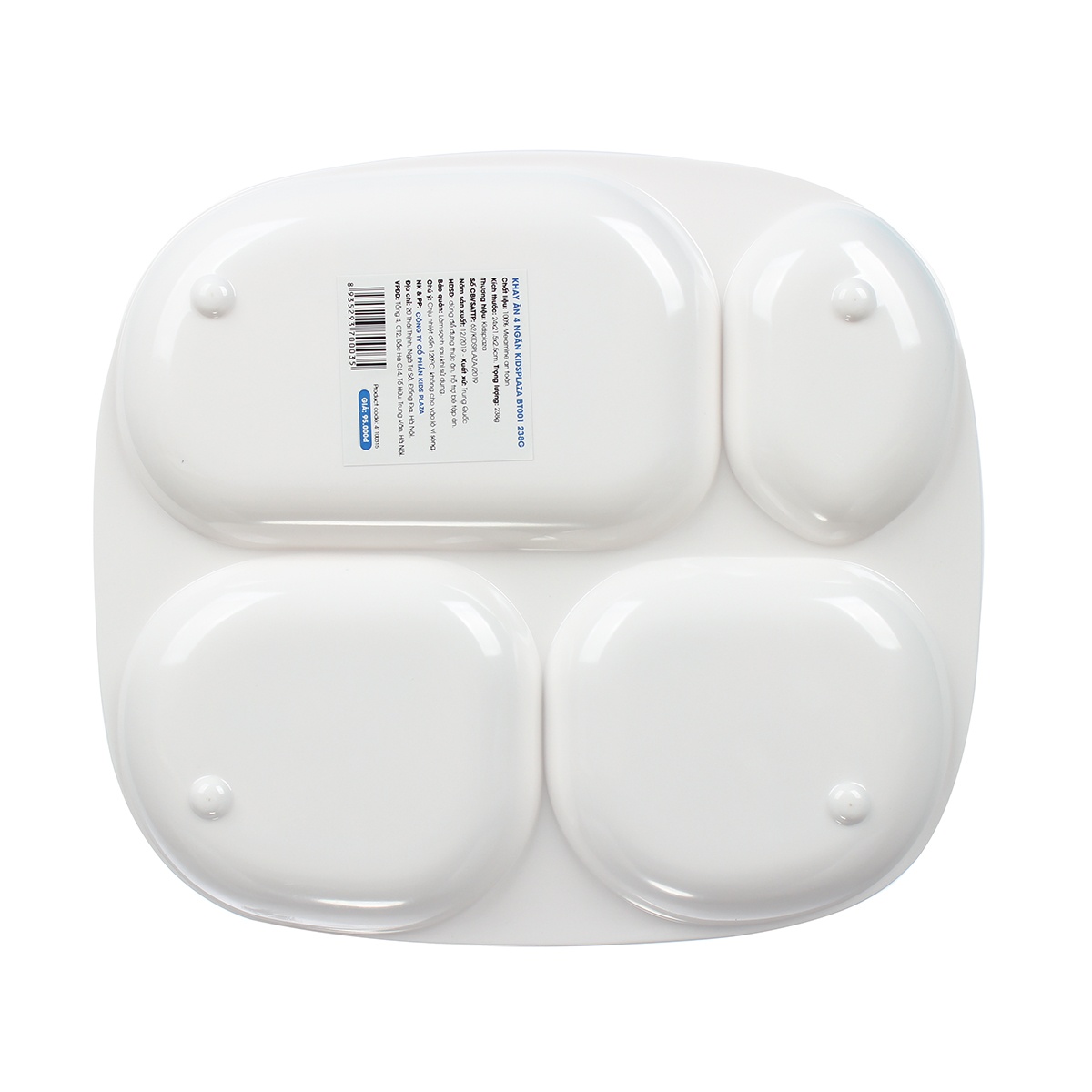 Khay ăn dặm 4 ngăn Kidsplaza BT001 (238g) - hình 6