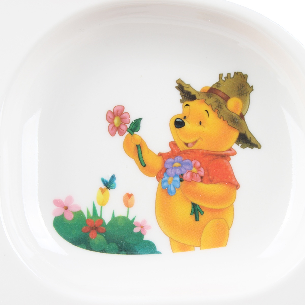 Khay ăn dặm 4 ngăn Kidsplaza BT001 (238g) - mặt sau