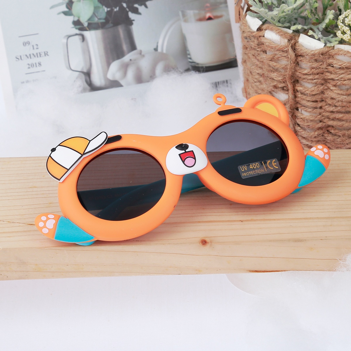Kính thời trang gọng dẻo KidsPlaza 2023 22103 C3 vàng