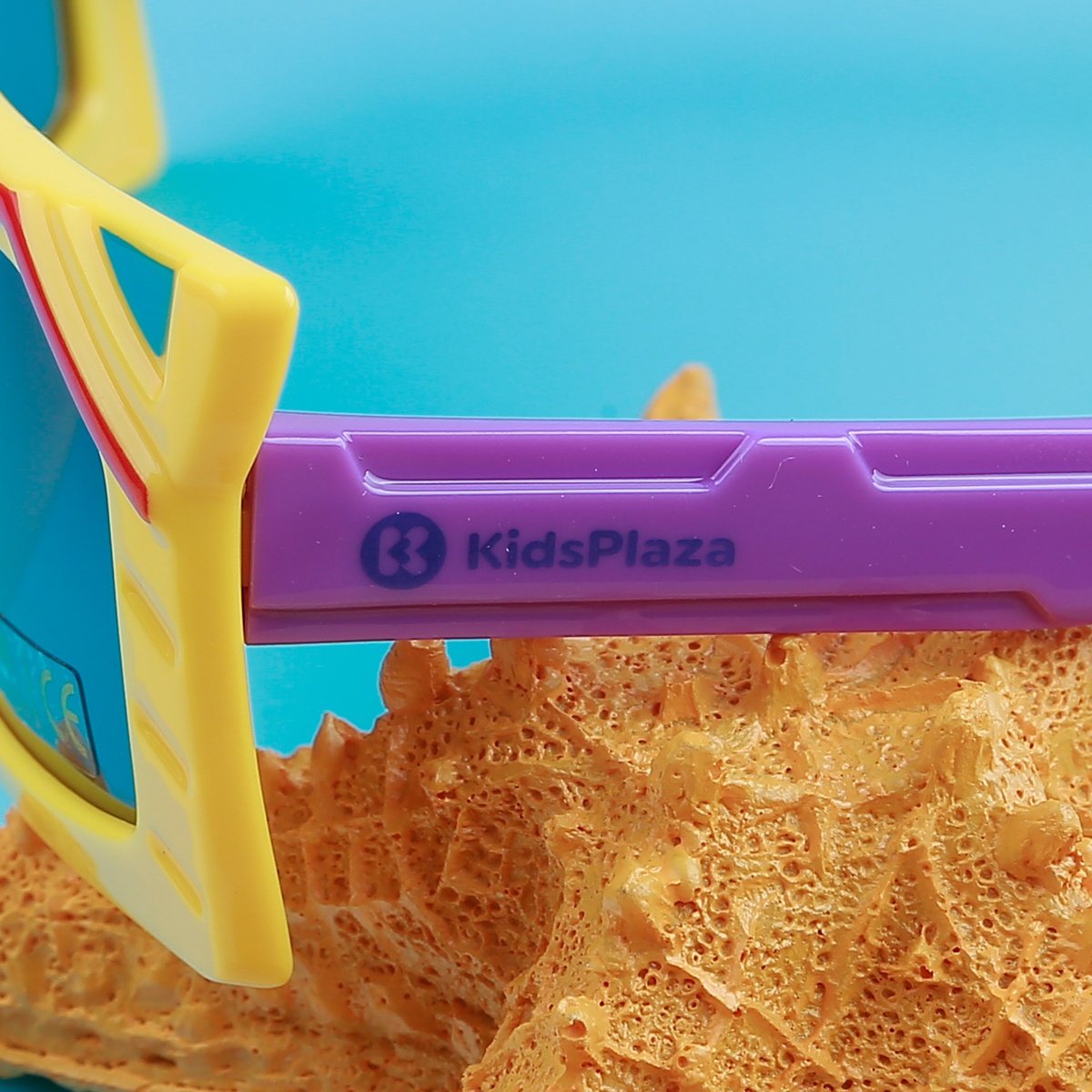 Kính thời trang KidsPlaza gọng dẻo 880 C10 Yellow  - mặt phải
