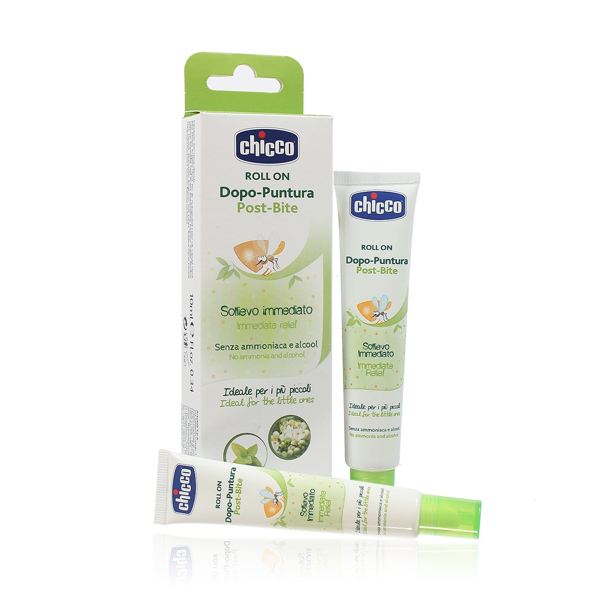 Lăn bôi vết muỗi đốt, côn trùng cắn Chicco  - mặt phải