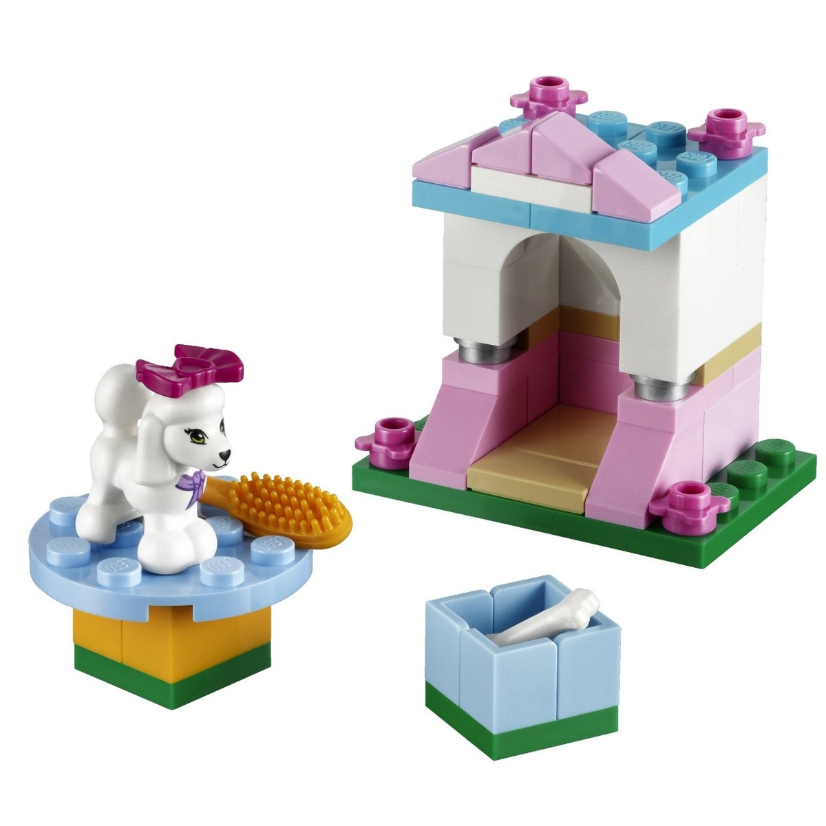 Đồ chơi Lego  41021 Lâu Đài Cho Cún Con V29 - mặt sau