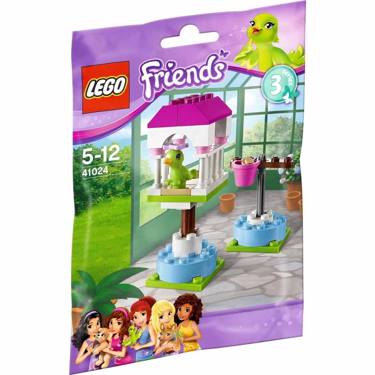 Đồ chơi Lego 41024 khu nhà chú chim dễ thương - mặt phải